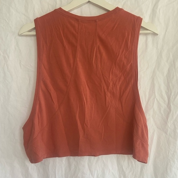 LULULEMON Muscle Love Crop Tank
Top Orange Coral Size Small - Picture 4 of 9